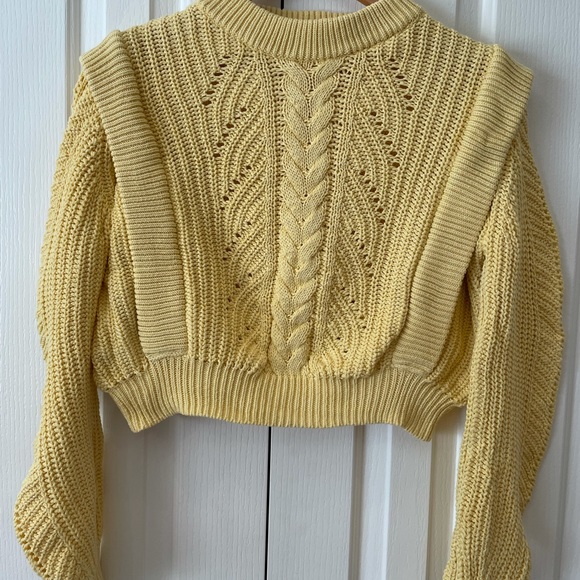 MNG 100% Cotton Jumper in Sunshine Yellow - Picture 5 of 5